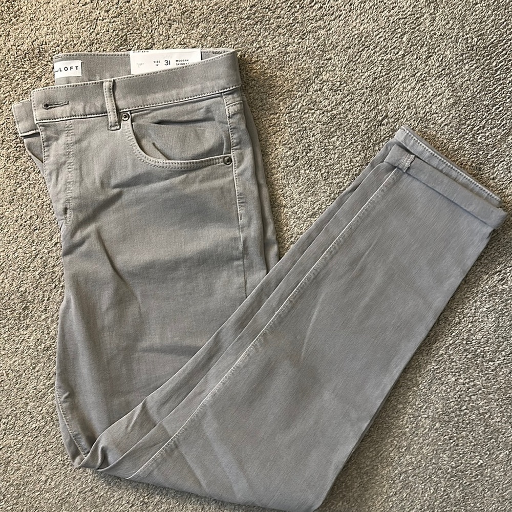 NWT LOFT Modern Skinny Crop Jeans